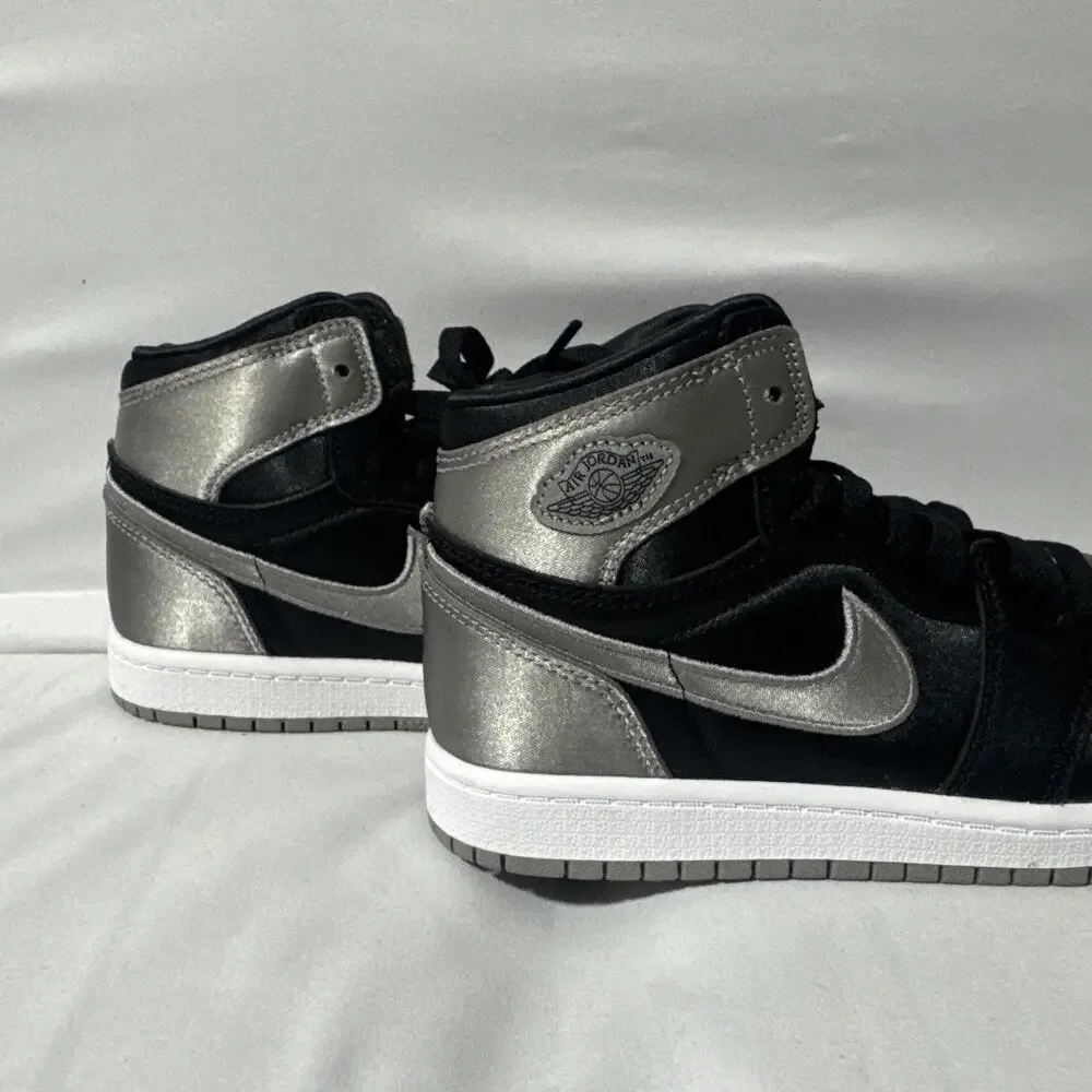 Nike Jordan Retro High OG (PS) 2.5 Youth FD5304-010 Black Med Gray New